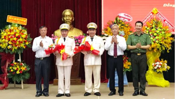 hai đồng ch&iacute; Ph&oacute; gi&aacute;m đốc C&ocirc;ng an tỉnh