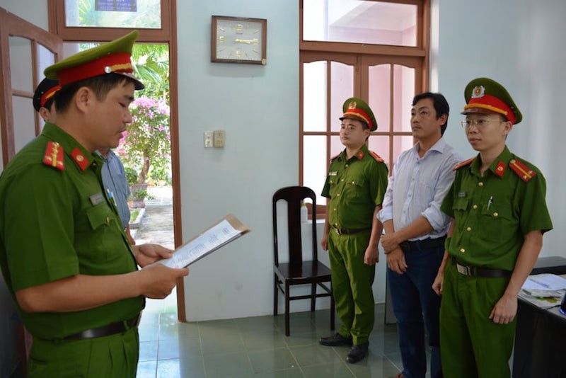 Bị can Nguyễn Huỳnh Nam. Ảnh: MT