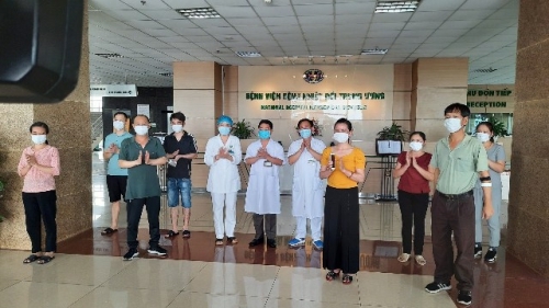 Thêm 8 bệnh nhân mắc Covid-19 được công bố khỏi bệnh