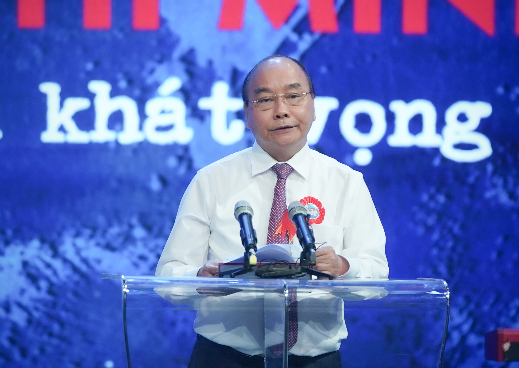 Thủ tướng Nguyễn Xu&acirc;n Ph&uacute;c: Tư tưởng, đạo đức, phong c&aacute;ch Hồ Ch&iacute; Minh phải thực sự trở th&agrave;nh một bộ phận hữu cơ của văn ho&aacute; d&acirc;n tộc. Ảnh: VGP/Quang Hiếu