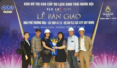 Shophouse FLC Lux City Quy Nhon chào đón các tân chủ nhân đầu tiên