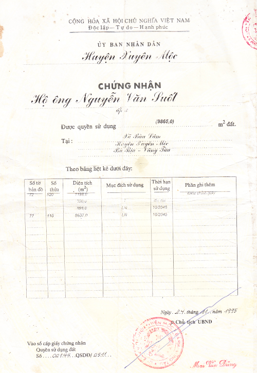 Huyện Xuyên Mộc, tỉnh Bà Rịa-Vũng Tàu: Nhiều mâu thuẫn, khuất tấ trong kết luận đơn tố giác tội phạm