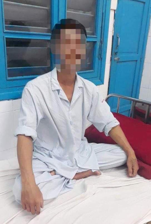 Nam bệnh nh&acirc;n ngưng tim, ngưng thở do điện giật được cứu sống. Ảnh: VOV