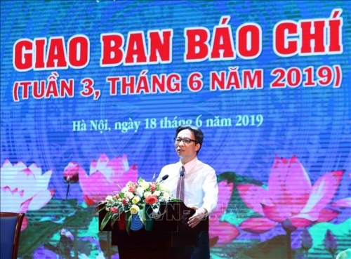Phó Thủ tướng Vũ Đức Đam chúc mừng người làm báo cả nước nhân dịp 21/6