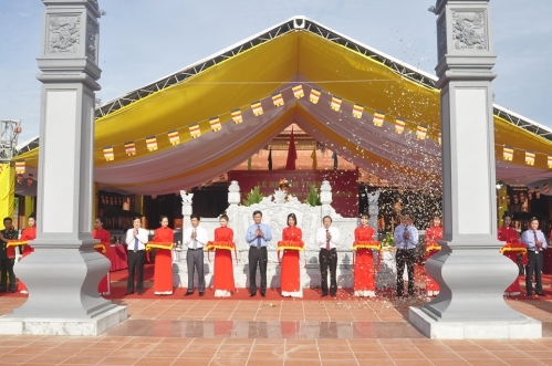 Quảng Bình: Khánh thành Đền thờ Bác Hồ và các Anh hùng liệt sĩ