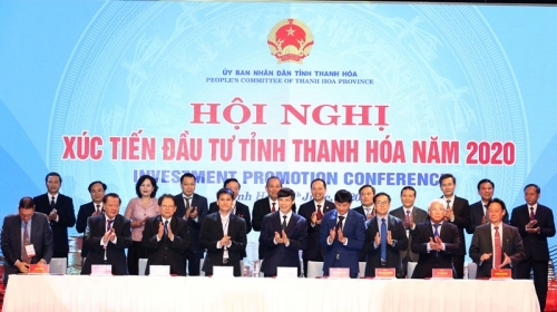 Phó Thủ tướng Thường trực Chính phủ Trương Hoà Bình  dự Hội nghị xúc tiến đầu tư tỉnh Thanh Hoá