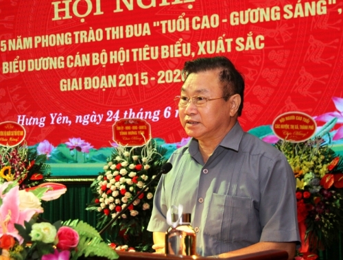 Tỉnh Hưng Yên: NCT đóng góp rất quan trọng phát triển kinh tế - xã hội của địa phương