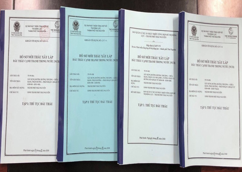 Hồ sơ mời thầu c&aacute;c g&oacute;i thầu TN-W-05A; TN-W-05B; TN-W-05C v&agrave; TN-W-05D X&acirc;y dựng đường Huống Thượng - Ch&ugrave;a Hang