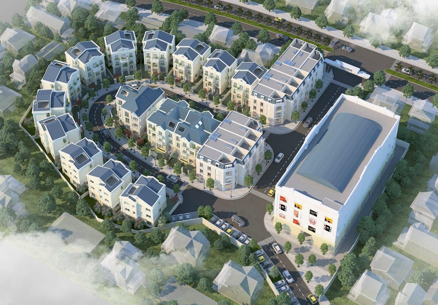 Phối cảnh dự &aacute;n Melinh PLAZA Y&ecirc;n B&aacute;i