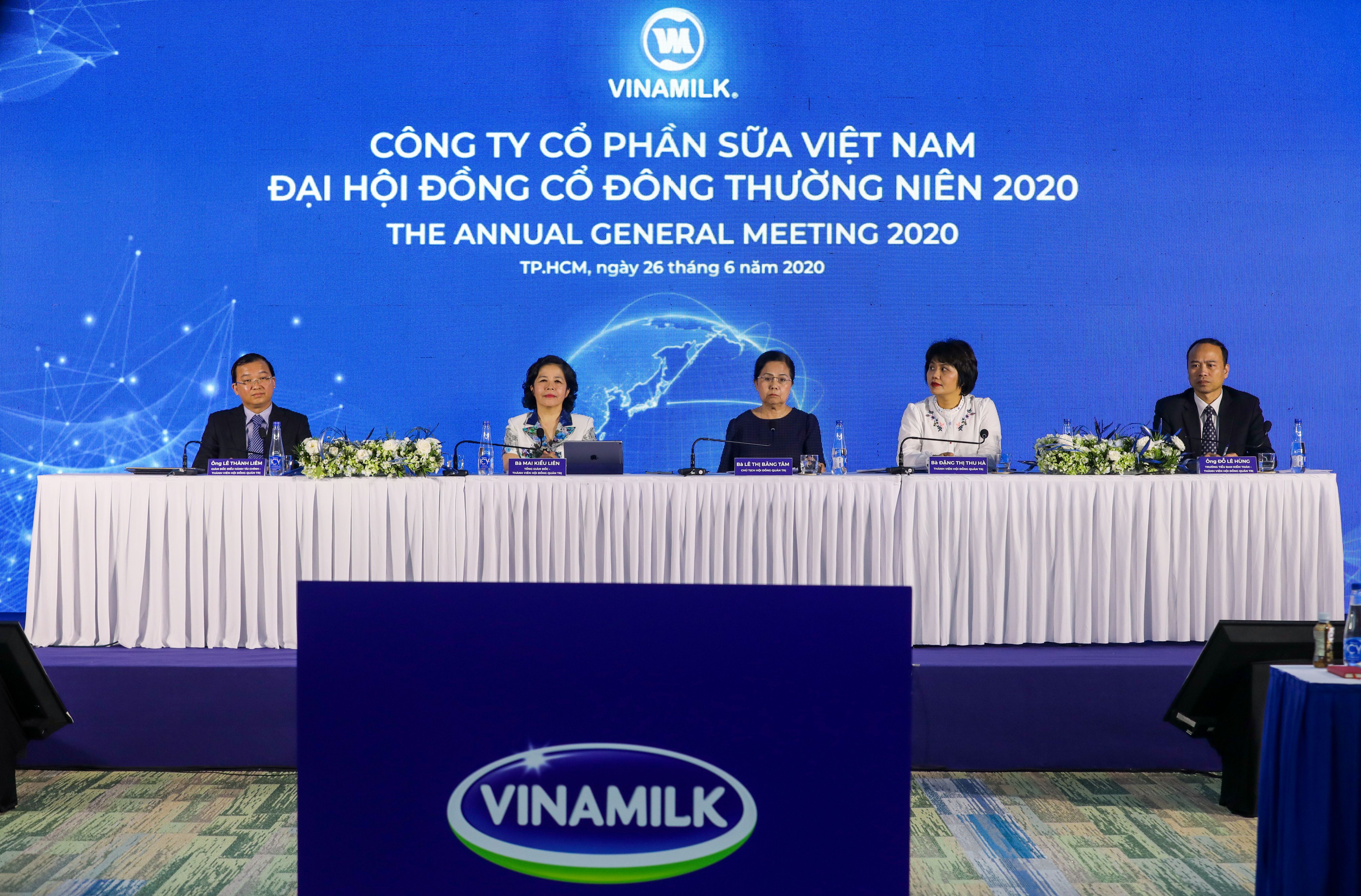To&agrave;n cảnh chương tr&igrave;nh Đại hội đồng cổ đ&ocirc;ng Vinamilk