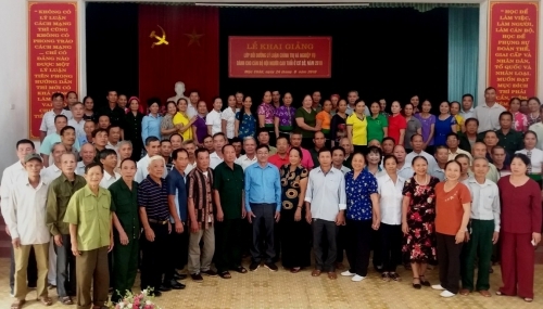 Huyện Mộc Châu, tỉnh Sơn La: Tập huấn nghiệp vụ công tác Hội NCT