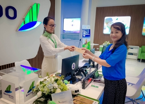 “Khai hội tri ân” hấp dẫn tại Phòng vé Bamboo Airways 30 Tràng Tiền từ ngày 14/7