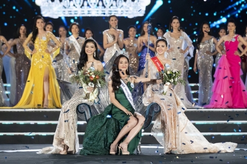 Lương Thùy Linh đăng quang Hoa hậu Thế giới Việt Nam 2019