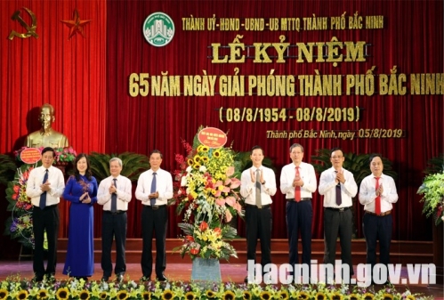TP Bắc Ninh kỷ niệm 65 năm ngày giải phóng