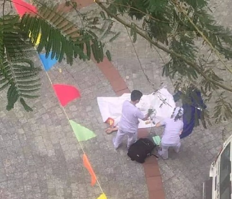 Hiện trường vụ việc.
