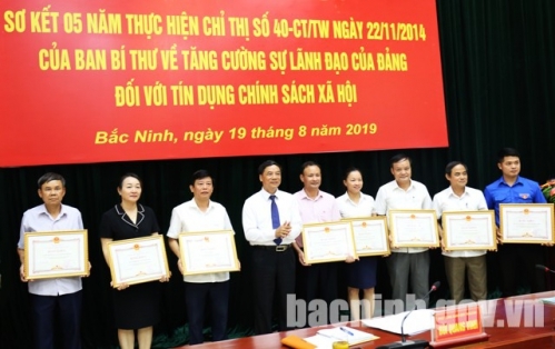 Vốn tín dụng chính sách tỉnh Bắc Ninh đã giải ngân cho hơn 100 nghìn hộ nghèo