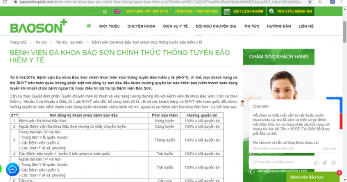 Thông tuyến bảo hiểm: Bệnh viện Đa khoa Bảo Sơn đang cố tình làm sai