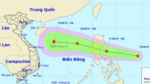 Xuất hiện ap thấp nhiệt đới trên Biển Đông, có khả năng mạnh lên thành bão