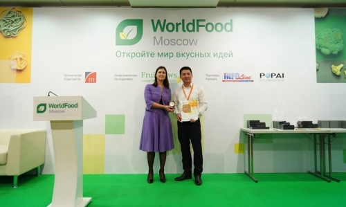 Những khác biệt đắt giá mang tới giải Vàng cho bộ sữa hạt TH true NUT tại Triển lãm WorldFood Mosow 2018