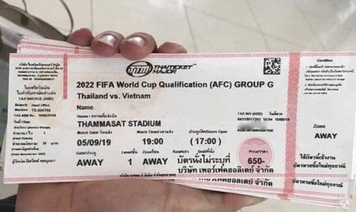 Trận Việt Nam vs Thái Lan: Vé “chợ đen” được đẩy lên gần 10 triệu đồng/ cặp