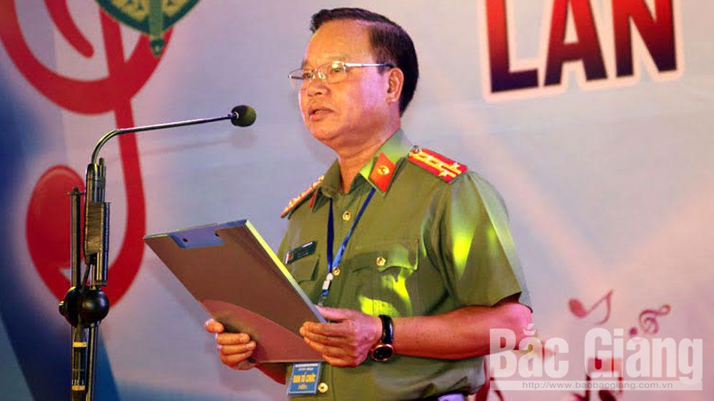 Đại t&aacute; Nguyễn Văn Chức được giao phụ tr&aacute;ch C&ocirc;ng an tỉnh Bắc Giang. (Ảnh: Báo Bắc Giang)