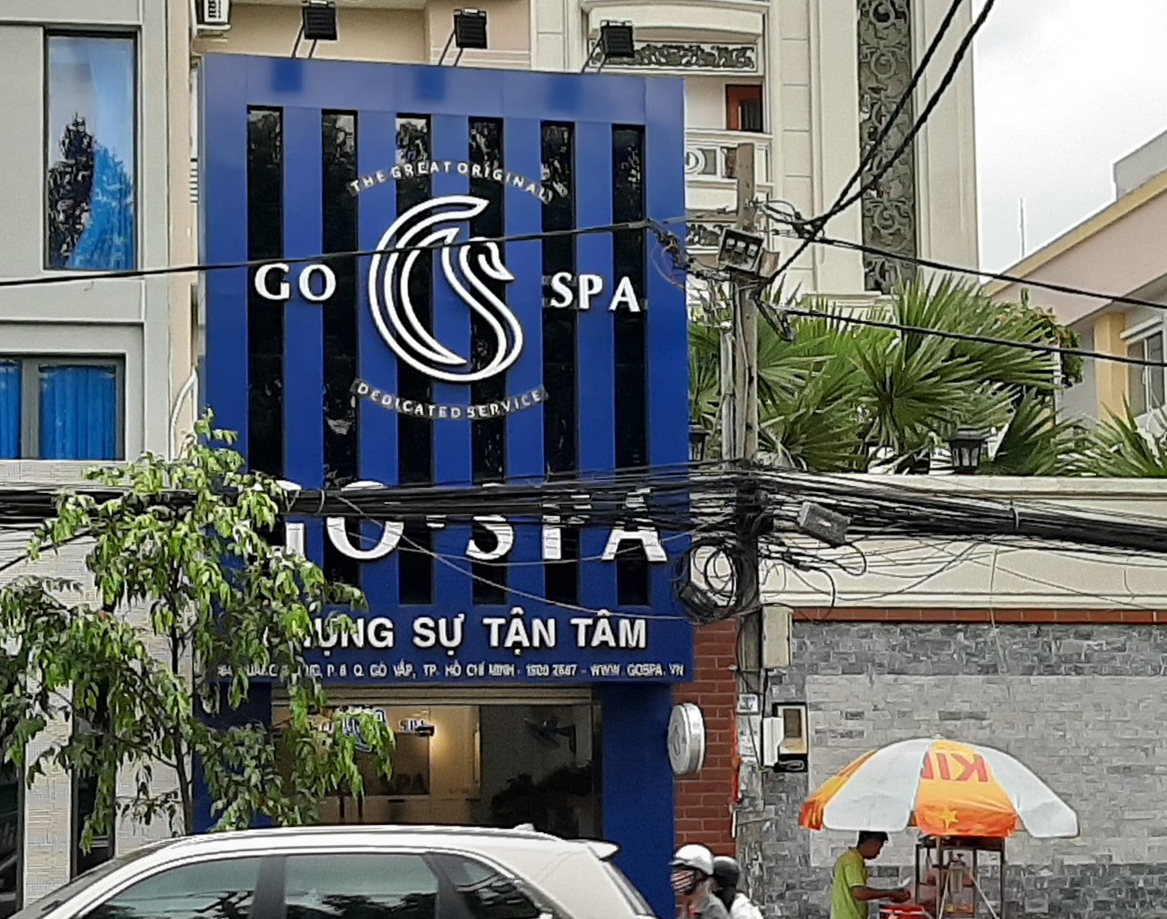 1.Cơ sở Go Spa tại địa chỉ 864 Quang Trung, phường 8, quận G&ograve; Vấp, TP Hồ Ch&iacute; Minh