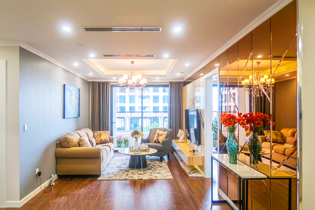 C&aacute;c căn hộ được thiết kế sang trọng, tiện nghi.