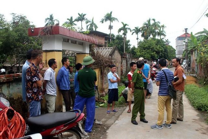 Hiện trường vụ &aacute;n mạng. Ảnh PL&amp;XH