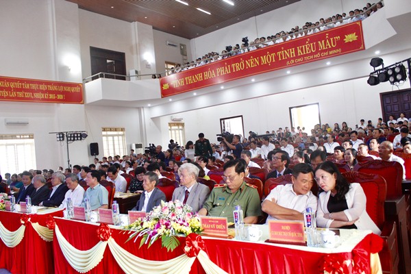 Huyện Thọ Xuân, tinh Thanh Hóa: Đón bằng công nhận huyện đạt chuẩn NTM và Huân chương Lao động hạng Ba