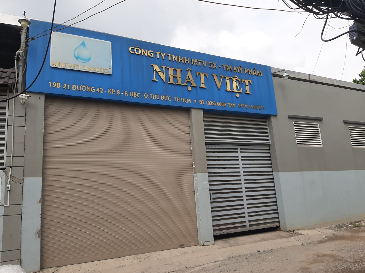 Địa chỉ C&ocirc;ng ty TNHH MTV SX TM Mỹ phẩm Nhật Việt