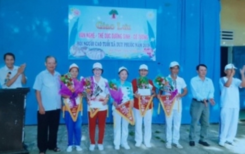 Hội NCT xã Duy Phước, huyện Duy Xuyên, tỉnh Quảng Nam: Tổ chức nhiều hoạt động xây dựng Hội