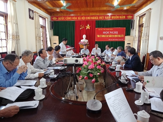 Tỉnh Thanh Hóa: Người cao tuổi cụm  thi đua số 2 giao ban và tổng kết công tác hội năm 2019