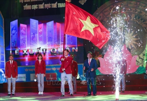 Lễ xuất quân của Đoàn Thể thao Việt Nam tham dự SEA Games 30