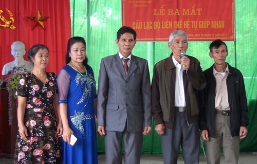 Xã Sơn Tây, huyện Hương Sơn, tỉnh Hà Tĩnh: Ra mắt CLB Liên thế hệ tự giúp nhau