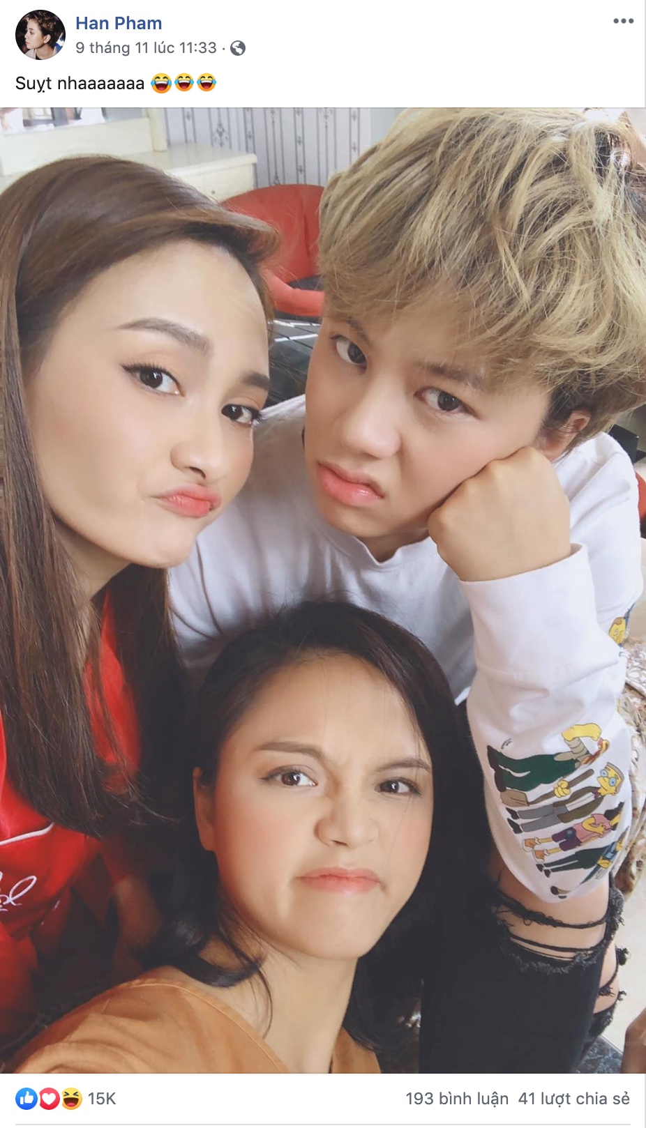 Bộ ba &ldquo;con bố Sơn&rdquo; đều nhận mưa like mỗi khi xuất hiện c&ugrave;ng nhau