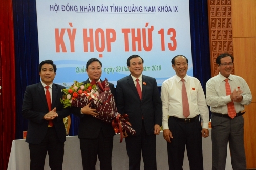 Ông Lê Trí Thanh giữ chức Chủ tịch UBND tỉnh Quảng Nam