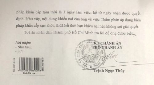 Luật sư bị tố vì hù “xử” tòa, có dấu hiệu vu cáo nguyên đơn ?!