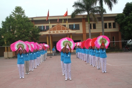 Niềm vui của cư dân Lập Ái