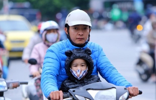 Bắc Bộ và Bắc Trung Bộ mưa rét do ảnh hưởng không khí lạnh