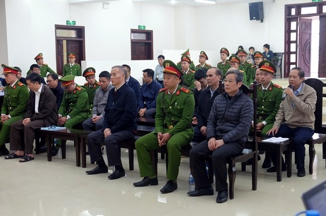C&aacute;c bị c&aacute;o tại to&agrave;.