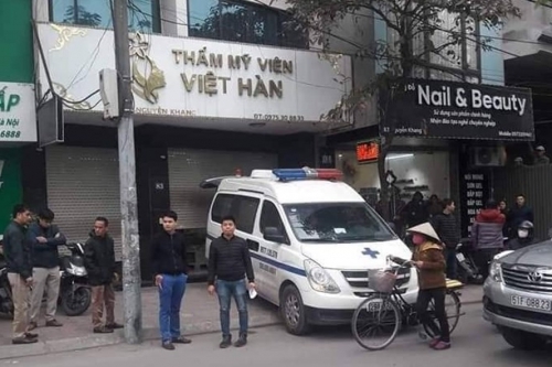 Phó trưởng Công an TP. Phúc Yên chết bất thường ở cơ sở thẩm mỹ
