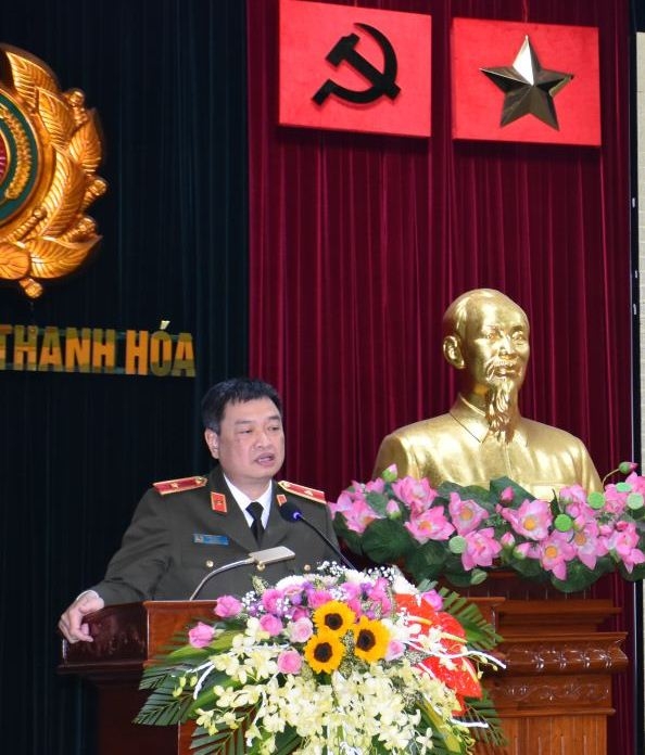 Công an tỉnh Thanh Hóa: Tổ chức hội nghị phối hợp tuyên truyền công tác bảo đảm ANTT tết Nguyên đán Nhâm Dần 2022