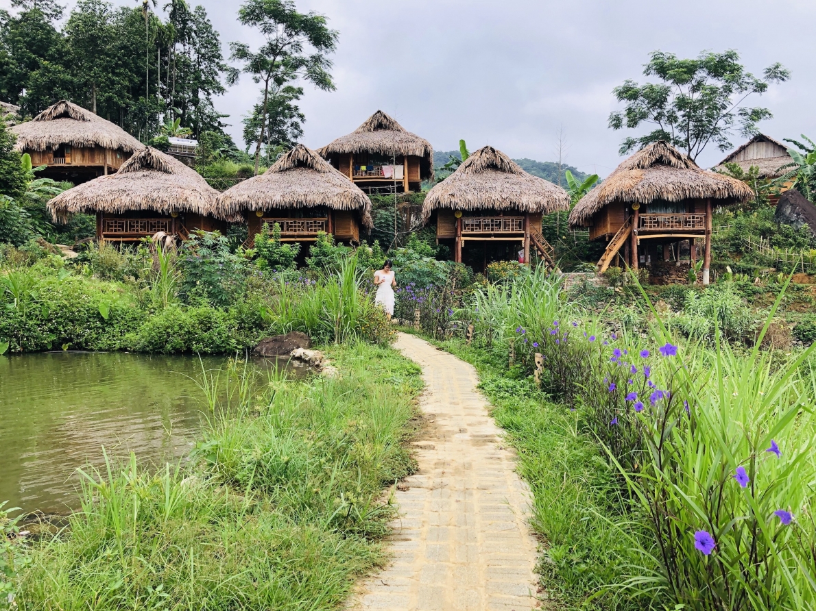 Pù Luông mườn mượt sắc Thu
