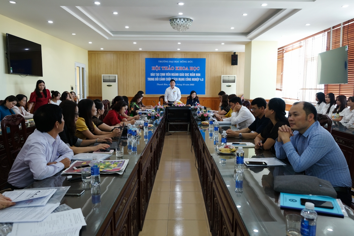 Nâng cao chất lượng đào tạo sinh viên ngành Giáo dục Mầm non trong bối cảnh cuộc Cách mạng Công nghiệp 4.0