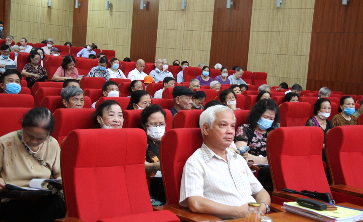 Các đại biểu tham dự lớp tập huấn