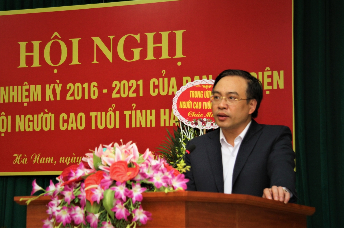 Ông Đặng Thanh Sơn phát biểu