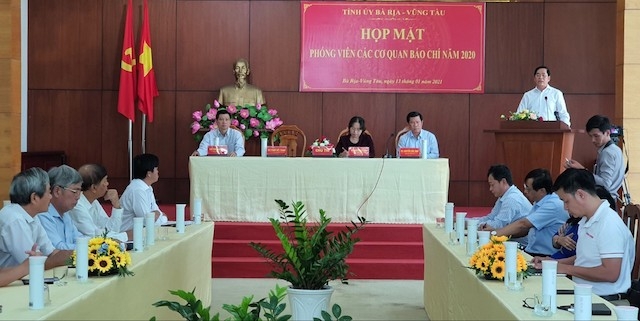 Toàn cảnh buổi họp mặt cơ quan báo chí