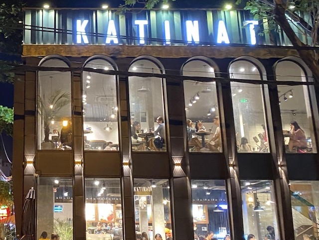 1.	Café KATINAT tại số 49-51-53 Trương Công Định, Phường 14, quận Tân Bình