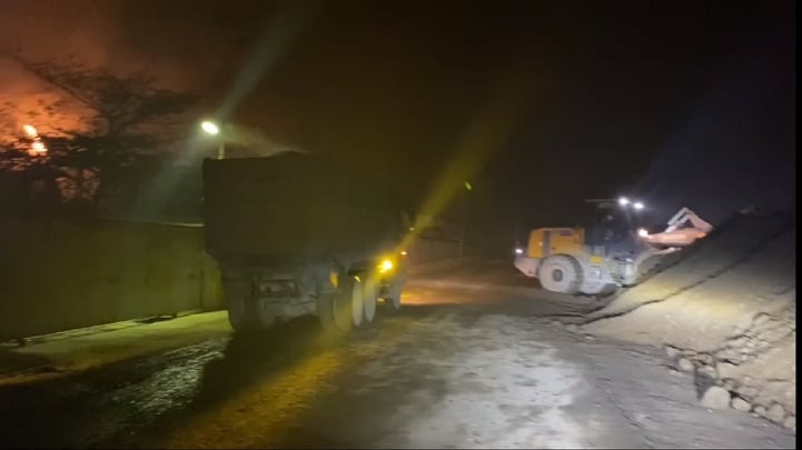 Xe chở Quạng hoạt động cả ngày đêm