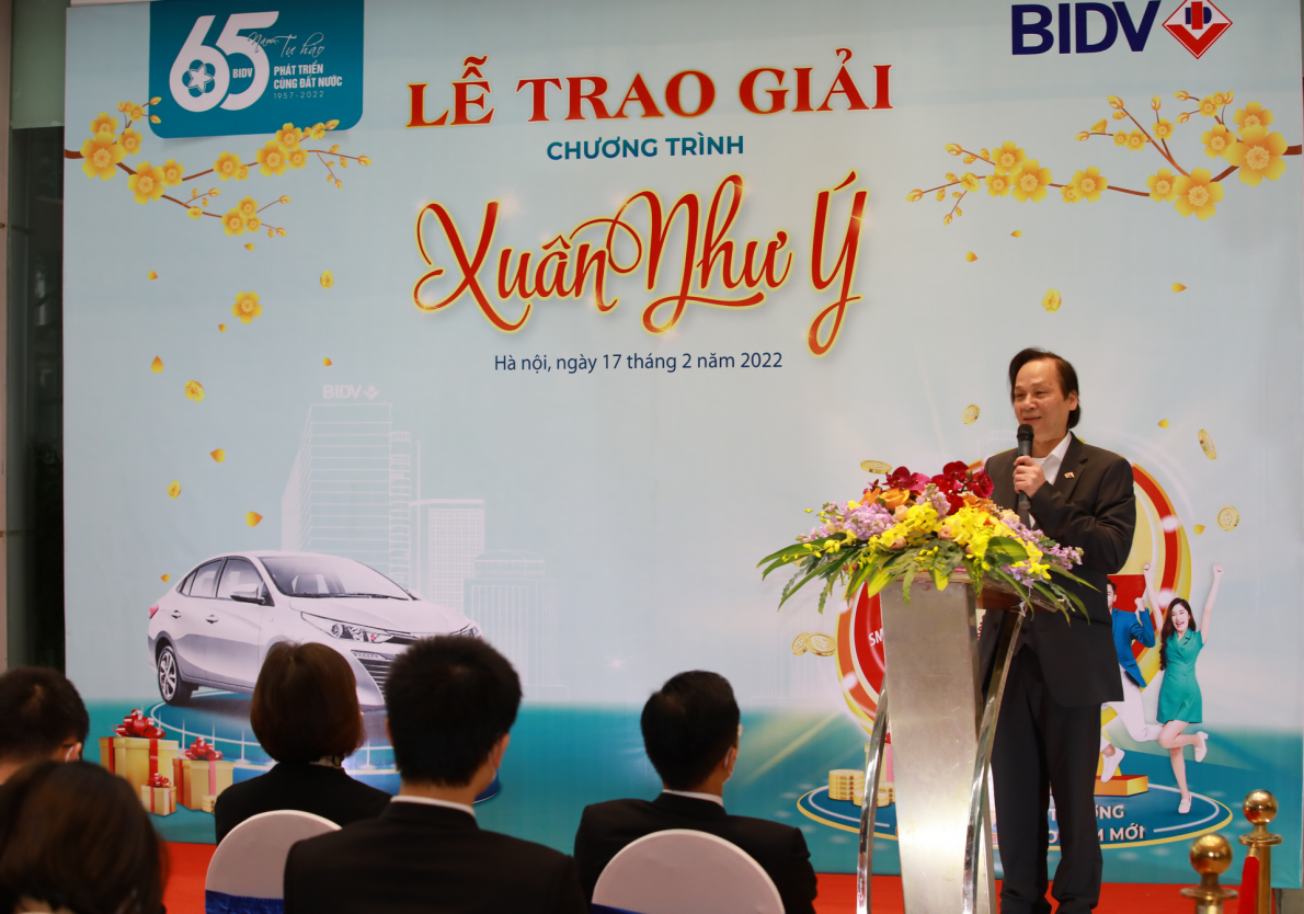 BIDV trao thưởng 500 triệu đồng chương trình Xuân Như Ý